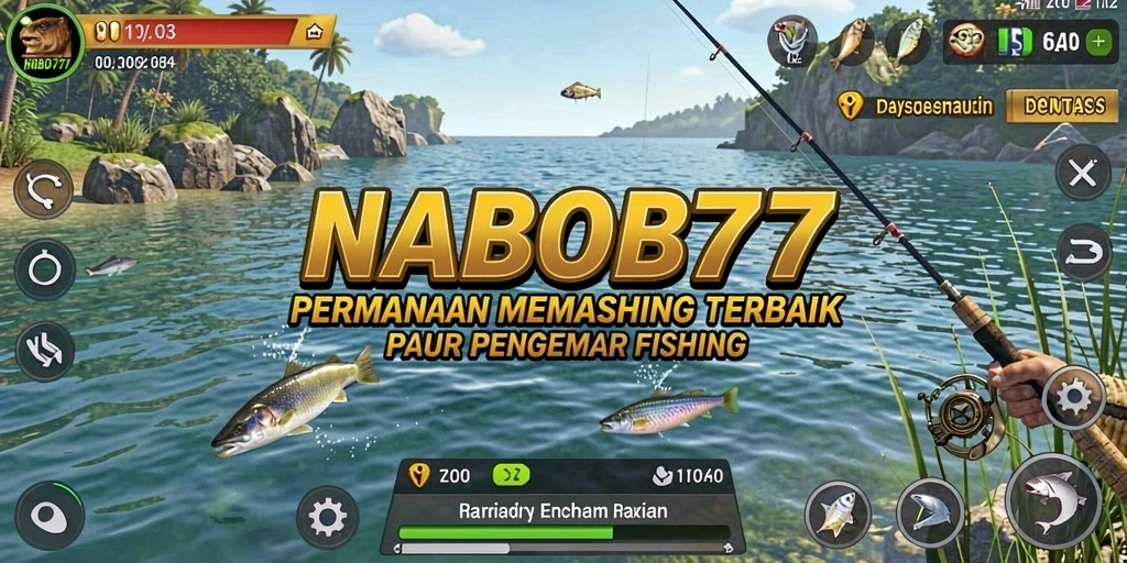 Tangkapan layar gameplay NABOB77 menampilkan pengalaman memancing yang menakjubkan.