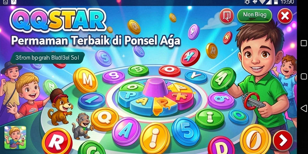 Tampilan gameplay Bingo yang menarik dan seru di QQSTAR.