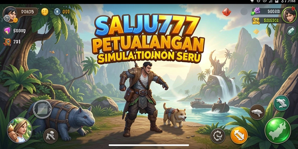 Tangkapan layar utama SALJU777 menunjukkan gameplay yang seru dan interaktif.