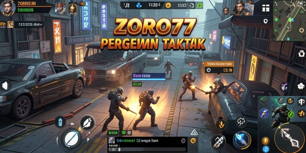 Tampilan gameplay mendalam ZORO77 dengan strategi kompleks.